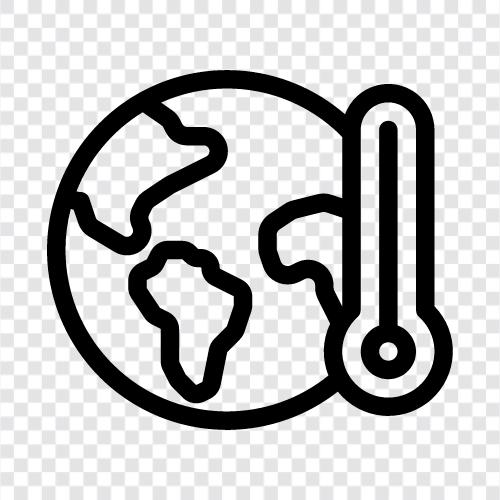 Klimawandel, CO2, Energie, Umwelt symbol