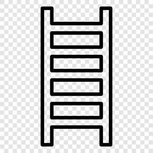 climb, stairs, safety, harness icon svg