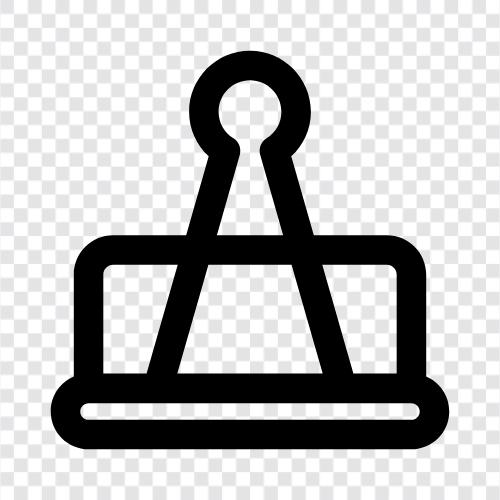 clipboard, office, office supplies, office stationery icon svg