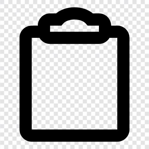 clipboard history, clipboard contents, clipboard manager, clipboard tricks icon svg