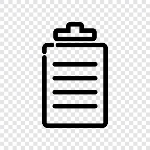 clipboard manager, clipboard extension, clipboard history, clipboard contents icon svg