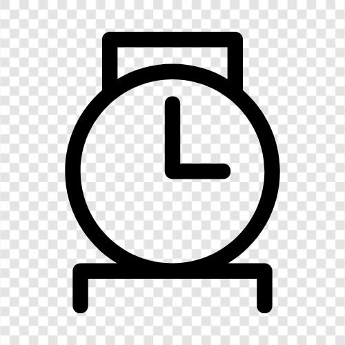 clock, timer, snooze, sound icon svg