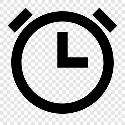 Uhr, Zeit, Glocke, Ton symbol