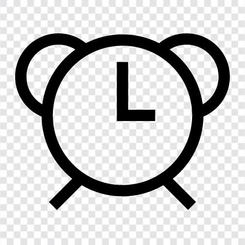 Uhr, Zeit, Ton, Glocke symbol