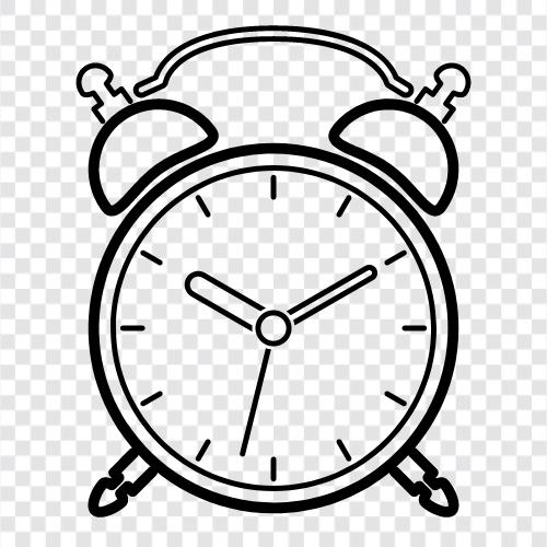 clock, alarm, time, digital icon svg