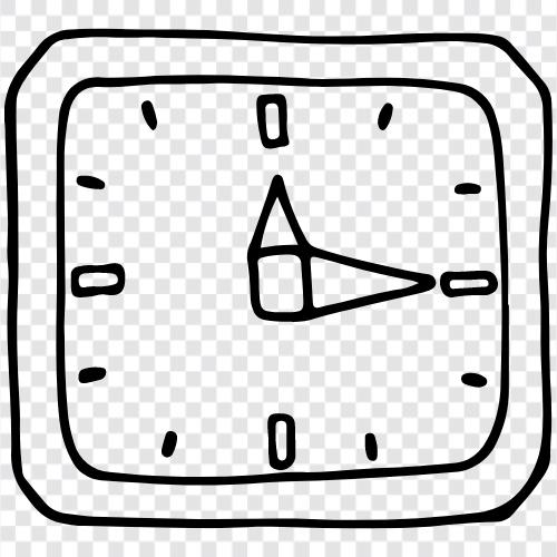 Clocks, Time, Clock, Glass icon svg