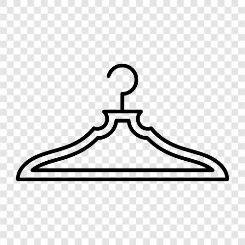 clothes, clothes rack, closet, coat hanger icon svg