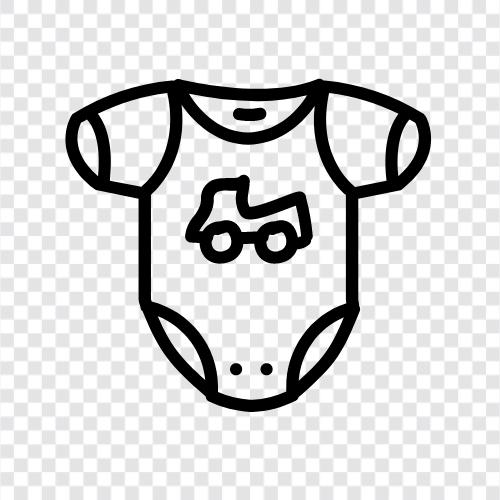 Babykleidung symbol