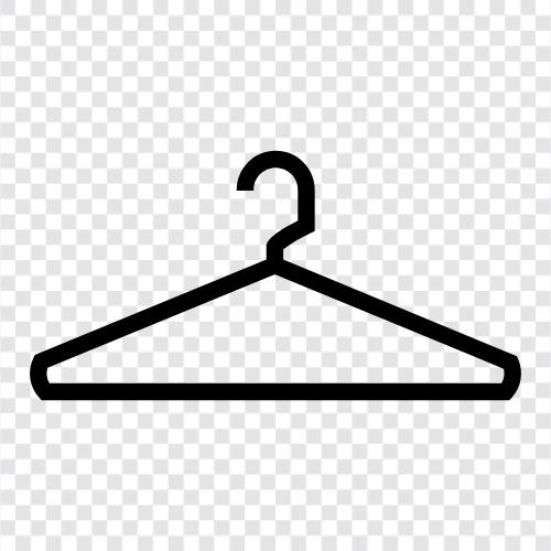 clothes hanger, clothes rack, closet organizer, storage icon svg