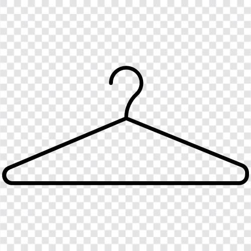 clothes hanger, closet clothes hanger, hanging clothes, closet organizer icon svg