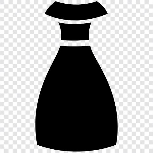 Kleidung, Mode, Stil, Kleid symbol