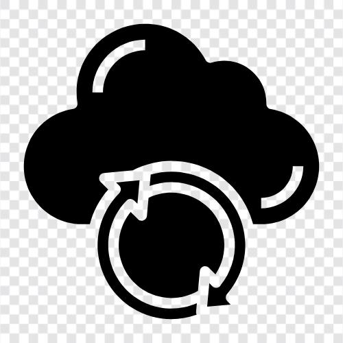 Cloud Computing, Cloud Storage, Cloud Services, Cloud Services Provider symbol