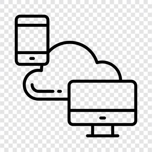 Cloud Computing, Cloud Storage, Cloud Services, Cloud Computing Services symbol