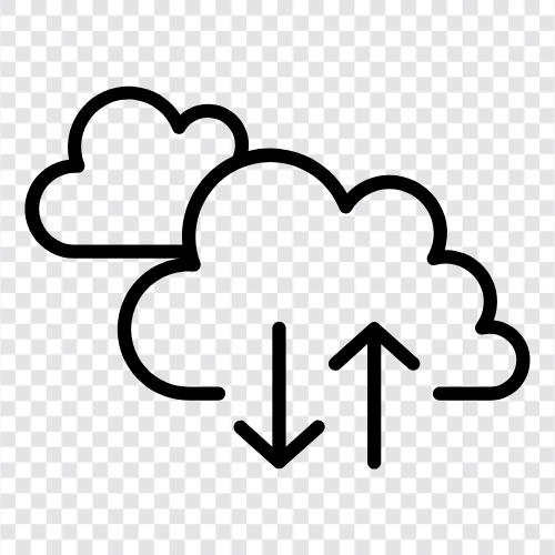 cloud computing, cloud storage, cloud computing services, public cloud icon svg