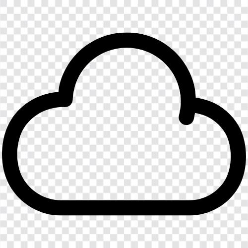 Cloud Computing, Cloud Storage, Cloud Computing Services, Cloud Storage Services symbol