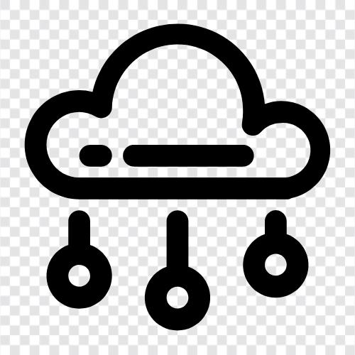 Cloud Computing, Cloud Storage, Cloud Services, Cloud Platform symbol