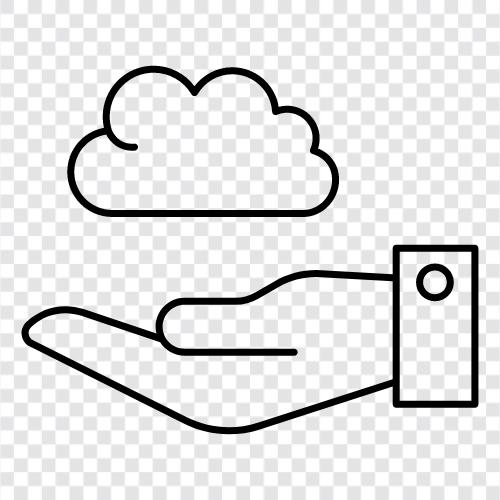 Cloud Computing, Cloud Storage, Cloud Services, Cloud Platform icon svg