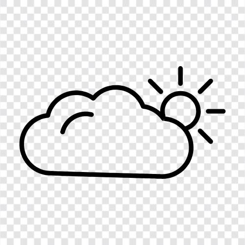 Bulut Bilişim, Bulut Depolama, Bulut Hizmetleri, Bulut Bilişim Hizmetleri ikon svg
