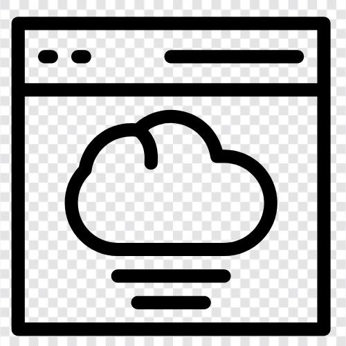 облачные вычисления, облачное хранение, облачные услуги, облачные Значок svg