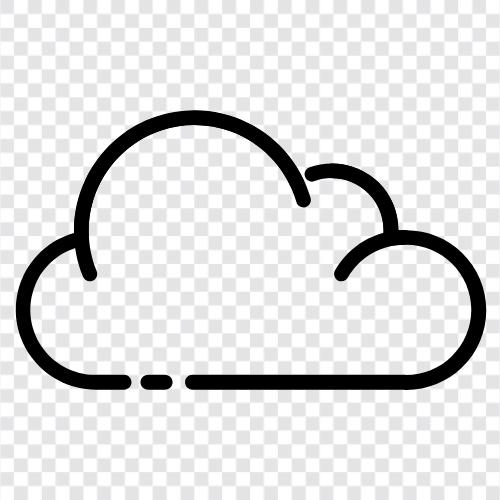 Cloud Computing, Cloud Storage, Cloud Hosting, Cloud Services symbol