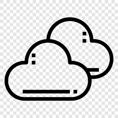 Cloud Computing, Cloud Storage, Cloud Services, Cloud Platform symbol