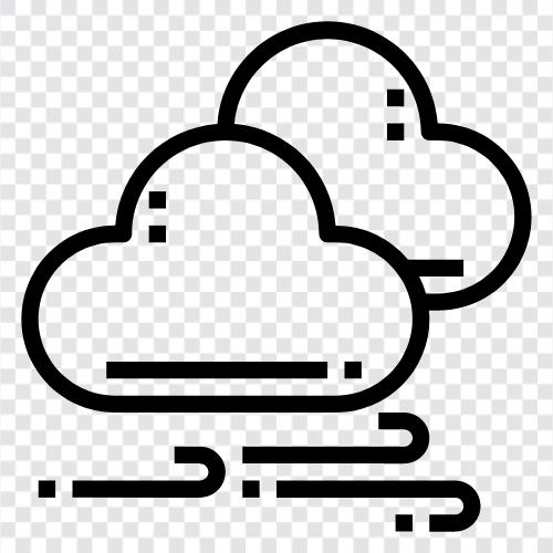 Cloud Computing, Cloud Storage, Cloud Services, Cloud Infrastruktur symbol