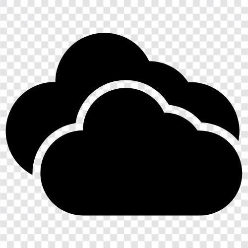 Облачные вычисления, хранение облаков, облачные услуги, облачная платформа Значок svg