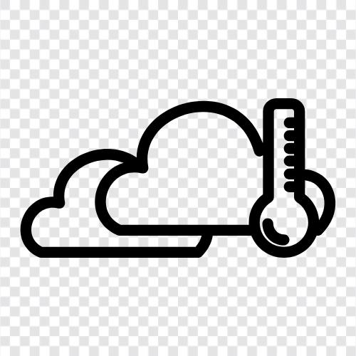 cloud cover, cloud temperature forecast, cloud forecast for tomorrow, cloud cover forecast icon svg