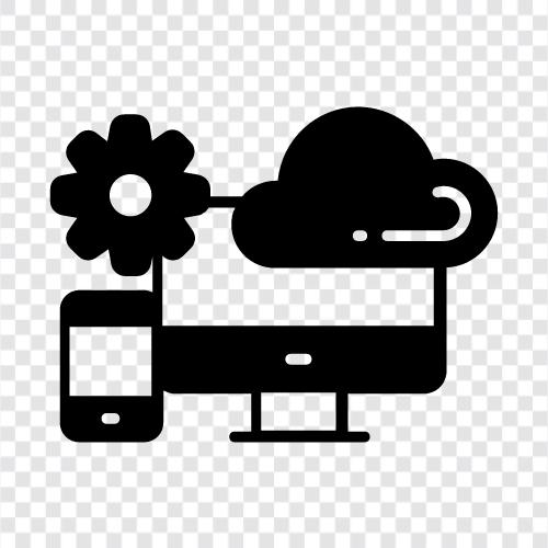 Cloud Infrastructure, Cloud Computing Platform, Cloud Services, Cloud Computing Services icon svg