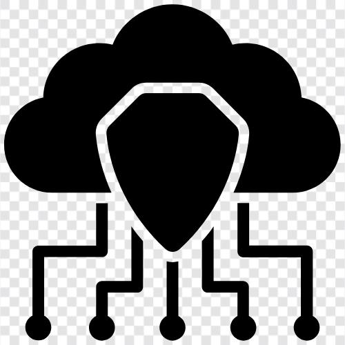 Cloud Security Alliance, Cloud Security Standards, Cloud Security Services, Cloud Security Solutions Значок svg
