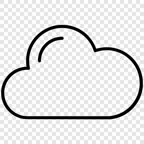 Cloud Storage, Cloud Computing, Cloud Services, Cloud Provider symbol