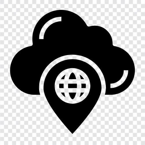 Cloud Storage, Cloud Computing, Cloud Services, Cloud Platform symbol