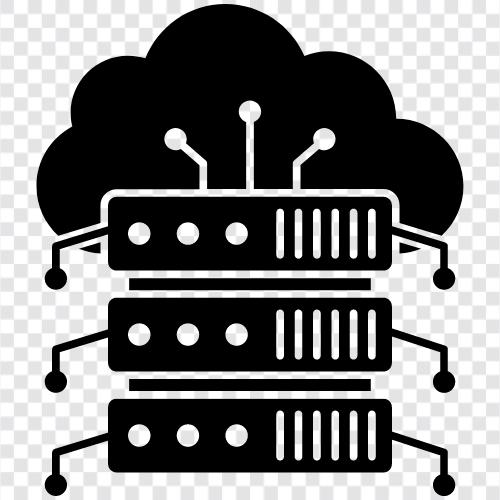 Cloud Storage, Cloud Computing Services, Cloud Storage Services, Cloud Server symbol