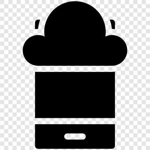 cloud storage, cloud computing, cloud hosting, cloud software icon svg