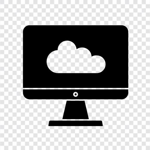 Bulut Depolama, Bulut Hizmetleri, Bulut Bilişim Platformları, Bulut Güvenliği ikon svg