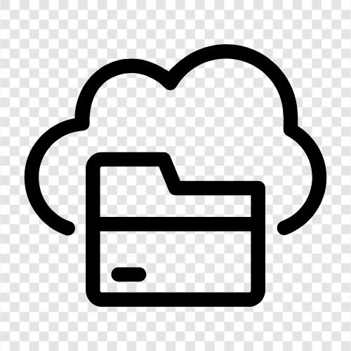 CloudSpeicher, Cloud Computing, CloudSpeicherdienste, CloudBackup symbol