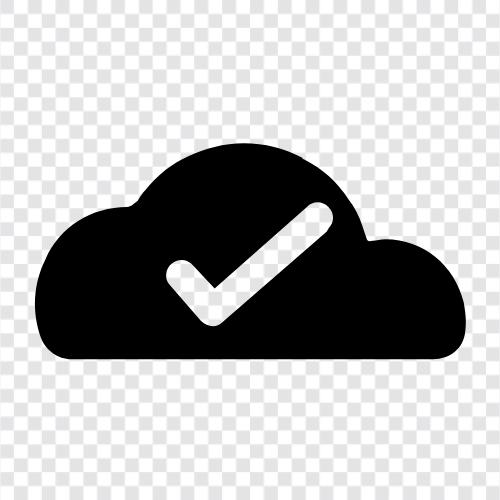 Cloud Storage, Cloud Computing, Cloud Services, Cloud Storage Services symbol