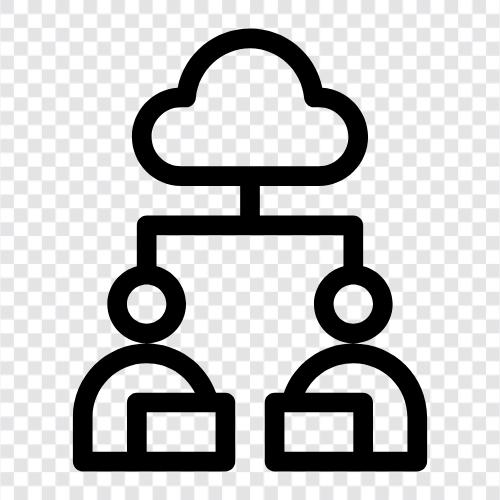 Cloud Storage, Cloud Services, Cloud Computing Platforms, Cloud Management icon svg