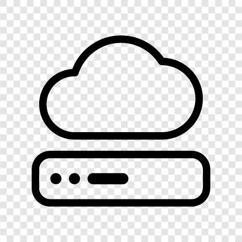 CloudSpeicher, Speicher, Server, Daten symbol