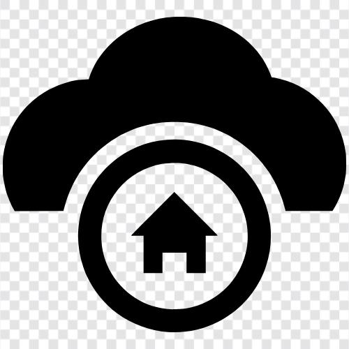 CloudSpeicher, CloudBackup, CloudComputing, CloudHosting symbol