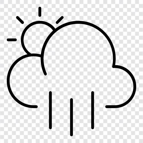 clouds, thunder, lightning, storm icon svg