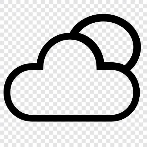 Cloudy, Sunny, Day, Partially Cloudy Day icon svg