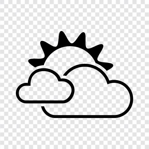 cloudy sunny, sunny and cloudy, sunny and overcast, cloudy and over icon svg