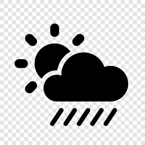 cloudy, wet, humid, thunderstorm icon svg