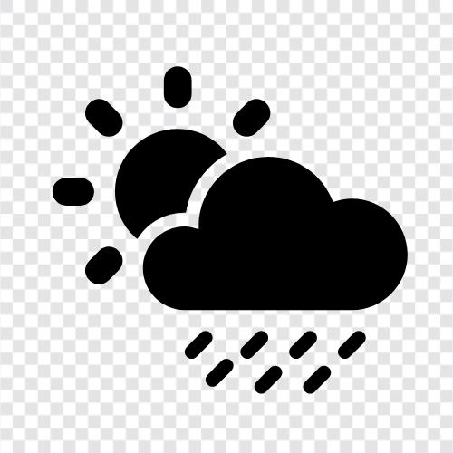 cloudy, wet, thunderstorms, rainbows icon svg