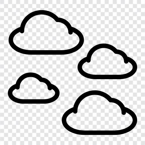 cloudy, damp, misty, chilly icon svg