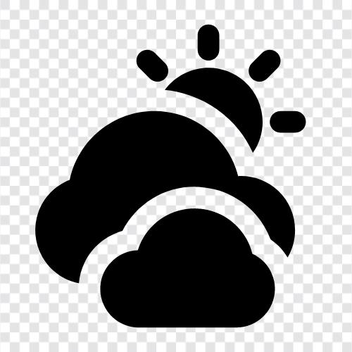 Cloudy Weather, Rainy Day, Sad Day, Lonely Day icon svg