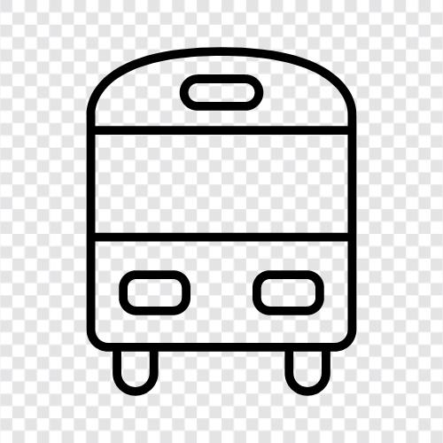 coach, bus station, bus stop, bus route icon svg