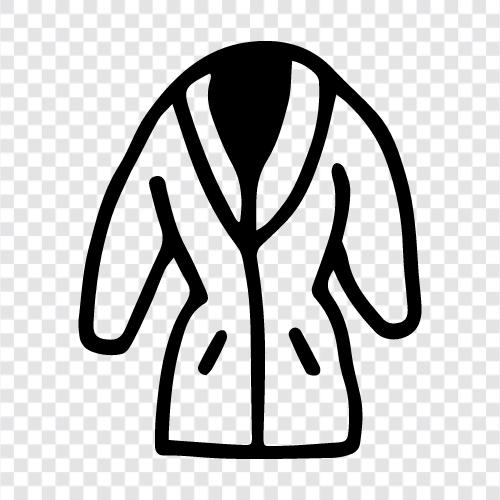 coat, topcoat, raincoat, windbreaker icon svg