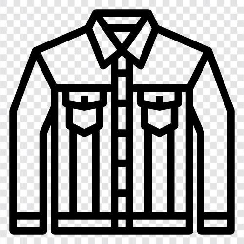 coat, clothing, style, outerwear icon svg